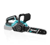 Motosierra eléctrica sin escobillas de 12 pulgadas, 1300 W, lubricación automática de la cadena, compatible con baterías Makita BL-18V, sierra de cadena para tijeras de jardín, corte de madera (sin