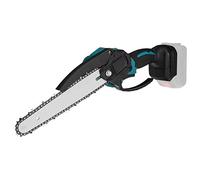 Motosierra eléctrica sin escobillas de 8 pulgadas, Mini motosierra, cortador de madera inalámbrico, podadora de jardín, herramientas eléctricas for batería de 18V Para cortar y desbarbar
