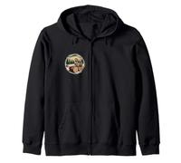 Motosierra en Troncos de Madera Leñador Leñador Carpintero Sudadera con Capucha