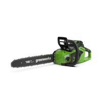Motosierra Greenworks 2005807 Brushless 40 cm batería 40V ergonómica verde