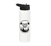 Motosierra, hacha, silvicultor, leñador, cadena Stainless Steel Insulated Water Bottle