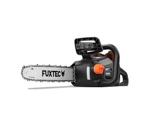 Motosierra Inalámbrica FUXTEC 2x20V FX-E2KS - Longitud de Corte 35 cm, 4,2 kg, Velocidad de Cadena 15 m/s, Sin Batería ni Cargador