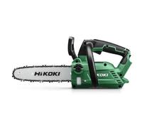 Motosierra inalámbrica HIKOKI de 18 V con empuñadura superior y espada de 250 mm para poda profesional de árboles CS1825DCW4Z