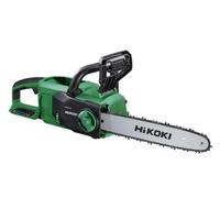Motosierra inalámbrica sin escobillas HIKOKI de 36 V con longitud de barra de 350 mm para un rendimiento de corte líder en su clase CS3635DBW4Z