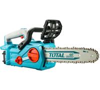 Motosierra inalámbrica TOTAL 900 W, SIN ESCOBILLAS, 20 V Li-ion, 4000 mAh (2x), cargador, 30 cm TGSLI201286