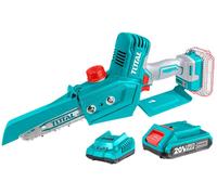 Motosierra inalámbrica TOTAL, mini, 20 V LI-ION, sin escobillas, 1 batería, 1 cargador TGSLI20685