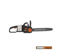 Motosierra NITRO 40V (2x20V) Worx | PowerShare | WG385E.9 | No incluye batería ni cargador | Motor Brushless | Espada 40 cm | Fr