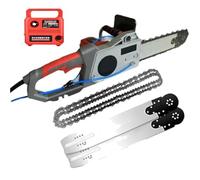 Motosierra Para Cortar Hormigón, Motosierra Eléctrica Para Muros, Cortadora De Muros Con Cadena De Diamante, Con De Supresión De Polvo Con Alimentación De Agua, Para Granito, Hormigón Y Piedra (35cm)