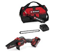 Einhell (Motosierra para ramas con batería GE-PS 18/15 Li Bag Kit Power X-Change (18 V, Brushless, longitud de corte 12,5 cm, incl. batería 2,5 Ah, cargador, cadena de repuesto, bolsa Einhell 45/29)