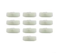 Motosierra Riel de guía amortiguador tiras blanco plástico compatible con Stihl 019T 020T 021 023 025 MS200T MS210 MS230 MS250 pieza de repuesto 11236486600 10 unidades