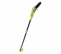 RYOBI - Podadora Electrica 720W con Pértiga - Corta Ramas desde el Suelo - Herramienta de Jardín - Entregada con Aceite de Cadena, Protector de Guía, Arnés y Llave de Servicio - RPP750