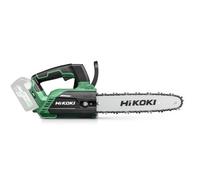 Motosierra sin escobillas HIKOKI de 36 V con mango superior y hoja de sierra de 300 mm para poda profesional de árboles CS3630DCW4Z