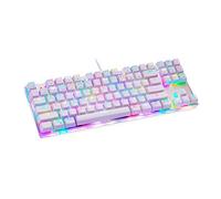 MOTOSPEED - Keyboard mecánico para Juegos K87S RGB (White)