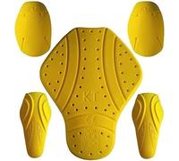 MOTOSTYLEWEAR - 5 unidades - Almohadillas de armadura certificadas CE Nivel 2 l Protectores de armadura aprobados Nivel 2 para espalda, hombros y codos para chaquetas de motocicleta.