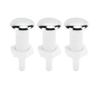 MOTOULAX 3pcs Bañera Boquilla de Aire PVC 30 Mm de SPA Recta SPA Burbujas de Burbujas Reemplazo para Bañeras de Hidromasaje Piscinas