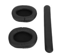 MOTOULAX Almohadillas de repuesto para auriculares Bluetooth inalámbricos, almohadillas de esponja de cuero de proteína, aptas para Barracuda X, excelente aislamiento de ruido, uso confiable, fácil