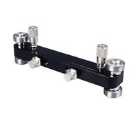 MOTOULAX Guitar Nut Grinder Bridge Saddle Herramienta de Molienda Luthier para Accesorios de bajo Guitarra (Negro)