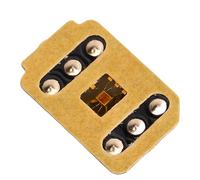 MOTOULAX Pegatina de Tarjeta de Desbloqueo de Teléfono, Tapón y Reproducción de Tarjeta de Desbloqueo de Doble SIM, Desbloqueo Rápido para el Teléfono iOS 13-16 con Doble SIM, Desbloqueo