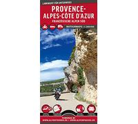 MoTourMaps Provence-Alpes-Côte d'Azur (Französische Alpen Süd) Auto- und Motorradkarte 1:300.000: reißfest - wasserfest - beschreibbar: 5