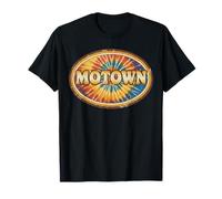 Motown Groovy 60s 70s Tie Dye Detroit Music Vintage Inspired Camiseta