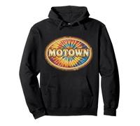 Motown Groovy 60s 70s Tie Dye Detroit Music Vintage Inspired Sudadera con Capucha