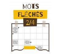 Mots Fléchés Très Gros Caractères: 80 grilles de logique faciles à lire | Cahier pour adultes et seniors