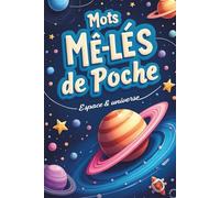 Mots Mêlés de Poche Espace & univers : mots mêlés junior | Numéro 7 | mots mêlés adultes de poche | idée de cadeau femme et homme