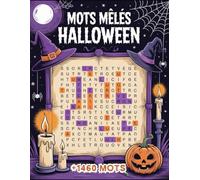 Mots mêlés Halloween: Grilles Thématiques Grand Format pour Adultes et Enfants