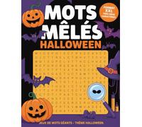 Mots Mêlés Halloween: Jeux de Mots Mêlés Effrayants et Amusants pour Toute la Famille