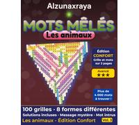 Mots Mêlés: Les animaux - Édition Confort - Avancé