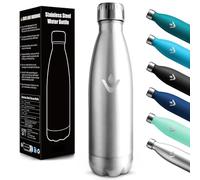 Motswedi Botella Termica 750ml, Doble Aislamiento, Botella Termica, Mantener 12H Caliente/24 Frío, Cantimplora Infantil, a Prueba de Fugas, Termo agua, para Oficina, Hogar, Acero Inoxidable