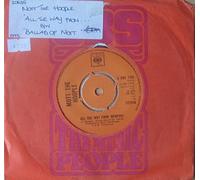 MOTT THE HOOPLE - MOTT THE HOOPLE 7"Single - All The Way From Memphis/Ballad Of Mott,EX+