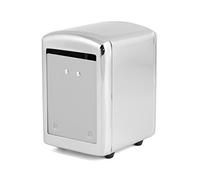 Motta Bar Servilletero Banco, Metal, Plateado