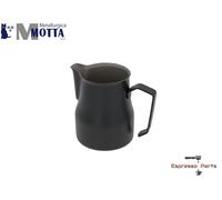 MOTTA Negro Europa Leche Jarra Barista Jarra Para Cappuccino Late Art 0.50 li...
