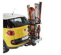 Mottez Surf Sur attelage Porta Skis/Snow sobre Enganche, Gris