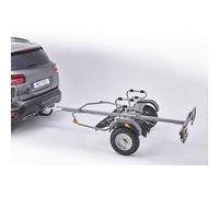 Mottez A144V4ELEC - Portabicicletas para 4 bicicletas eléctricas con enganche de remolque