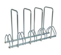 Mottez b131ar - Aparcabicicletas para 5 bicicletas con arceaux | 5 plazas de aparcamiento, metal, con 4 arcos para