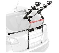 Mottez Porte Vélos, - Sangles 100% Monté 3 Portabicicletas Unisex, Negro, Vélos