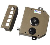 Mottura - Cerradura triple con medio giro Bomba - cilindro de 30 mm de diámetro con longitud externa de 50 mm