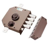 Mottura SER.4M.C/S.C/C.DX 60 S/ASTE - Cerradura Triple, orientación derecha