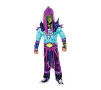 MOTU - KIDS SKELETOR DLX - FANCY DRESS COSTUME (SIZE: 7-8) Unisex Costumes NUEVO