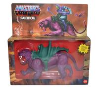 Masters of the Universe (Masters del Universo Orígenes) Figura Panthor, muñeco articulado de juguete con armadura (Mattel GVN49)