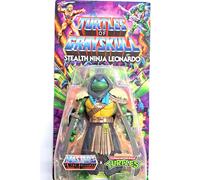 MOTU X TMNT Tortugas De Grayskull Ninja Sigiloso Leonardo Figura 14 cm MOC OVP