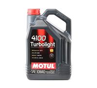 Motul 100357 4100 Turbolight 10W-40 - Aceite de Motor (5 L)