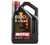 MOTUL 102051-4PK Aceite, 8100 X-Clean, 5W40, 5 l