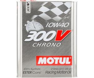 MOTUL 104243 300V Chrono IOW40 - Aceite de motor 100% sintético Ester Core, 2L