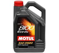 Motul 104983 antifricción 8100 Eco de Lite 0 W de 20, 5 L