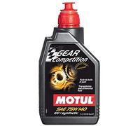 Motul Aceite para engranajes de eje de engranaje, aceite diferencial Gear Oil Competition 75W140 1L
