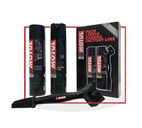 Motul Pack Cadenas Factory Line (c4+c1+cepillo) 800ml Negro Unica