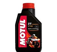 MOTUL 15 - Bote de 1 litro de aceite Motul 710 sintético 100% de 2 tiempos